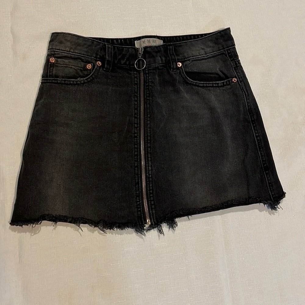 We The Free Denim Skirt
